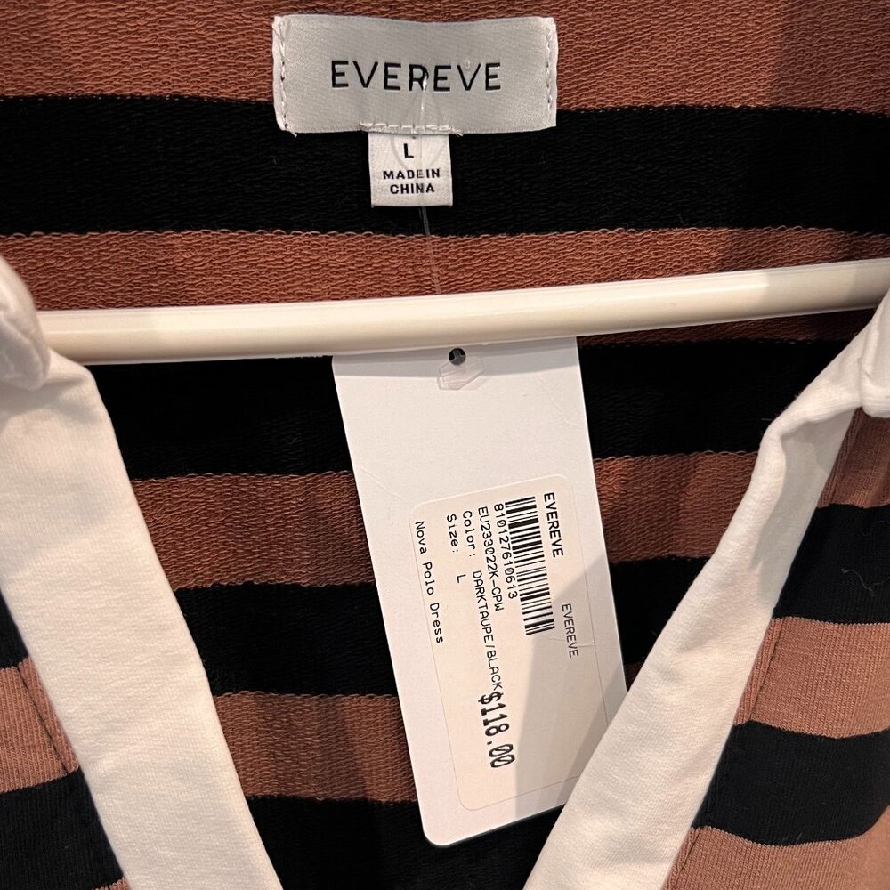 NWT Evereve Nova Polo Dress | Size Large - Picture 5 of 5